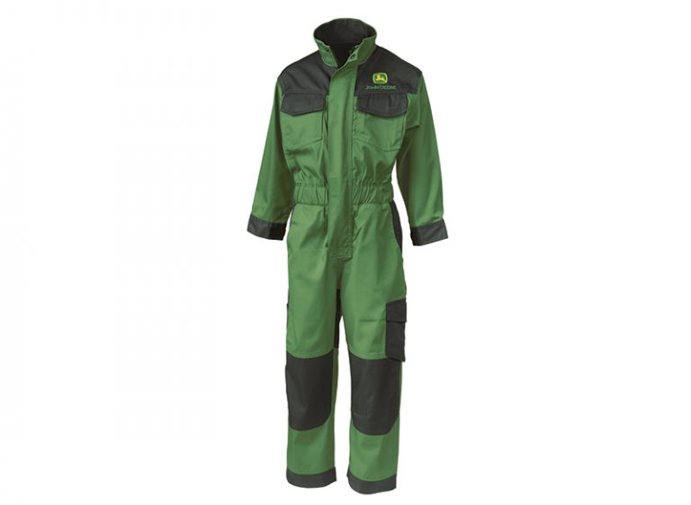 John Deere Basic Children's Overalls Green - Ben Burgess